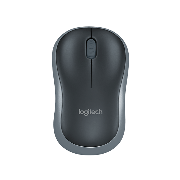 Logitech M185 Wireless Optical USB Mouse Swift Grey