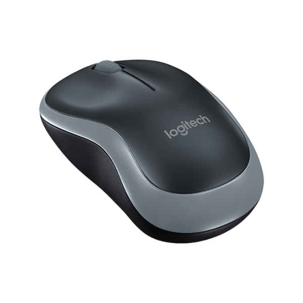 Logitech M185 Wireless Optical USB Mouse Swift Grey