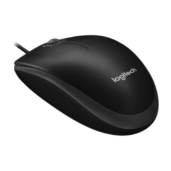Logitech B100 Optical USB Mouse Black
