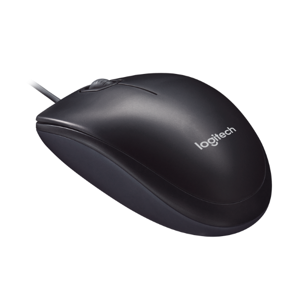 Logitech M90 USB Mouse Black