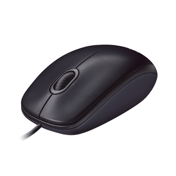 Logitech M90 USB Mouse Black