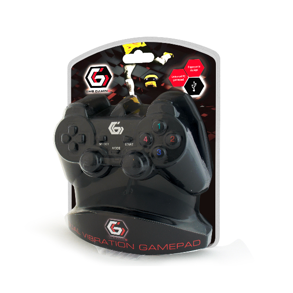 GMB Gaming USB Dual Vibration PC Gamepad Controller