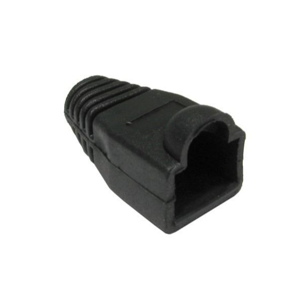 CDL RJ45 Snagless Boot Black
