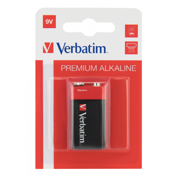 Verbatim 9V Alkaline Battery