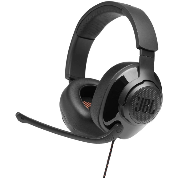 JBL Quantum 200 Multi-Platform Gaming Headset Black