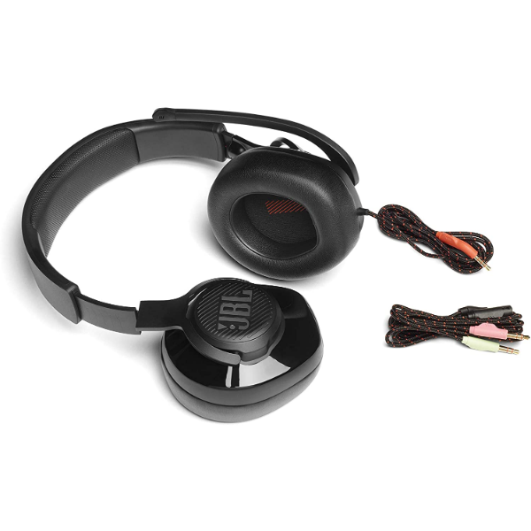 JBL Quantum 200 Multi-Platform Gaming Headset Black