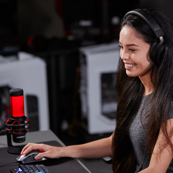 HyperX QuadCast USB Condenser Streaming Gaming Microphone