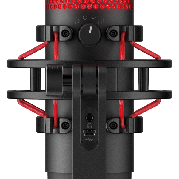 HyperX QuadCast USB Condenser Streaming Gaming Microphone