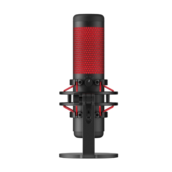 HyperX QuadCast USB Condenser Streaming Gaming Microphone