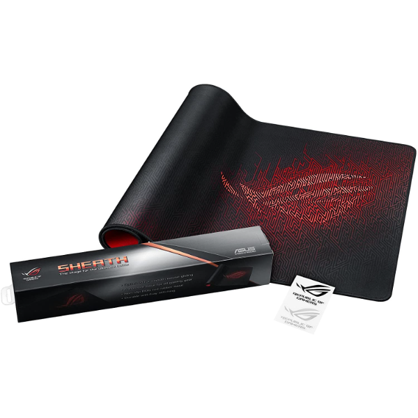 ASUS ROG Sheath Gaming Mouse Mat Black & Red