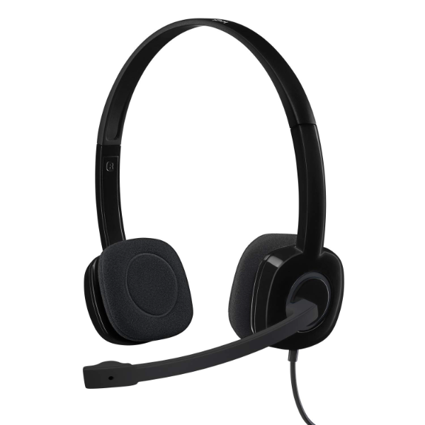 Logitech H151 Stereo Headset with Noise Cancelling Microphone