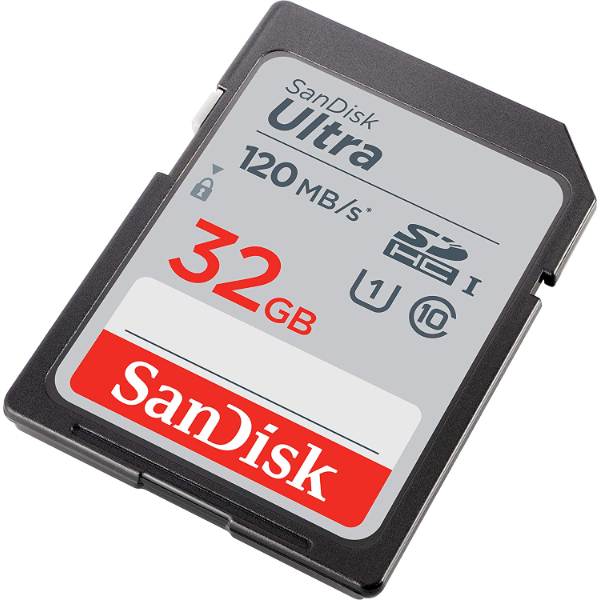 SanDisk 32GB Ultra UHS-I SDXC Class 10 Memory Card