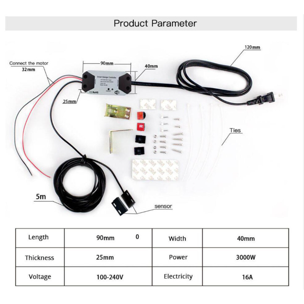 Smartlife Smart Garage Door Controller