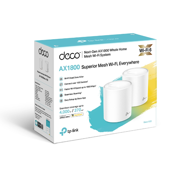 TP-Link Deco X20 Mesh Wi-Fi System (2-pack)