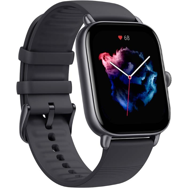 Xiaomi Amazfit GTS 3 Fitness Smartwatch Graphite Black