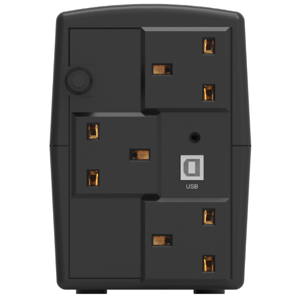 Powerwalker Basic VI 1000VA STL UPS with 3 x UK Plugs