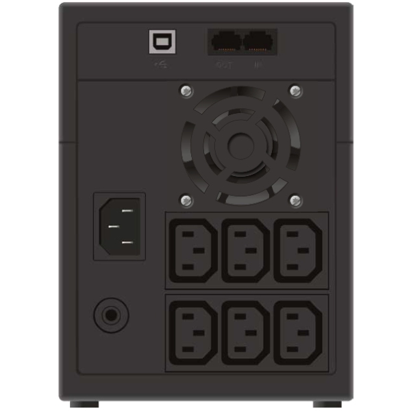 Powerwalker Basic VI 2200VA STL UPS with 6xIEC