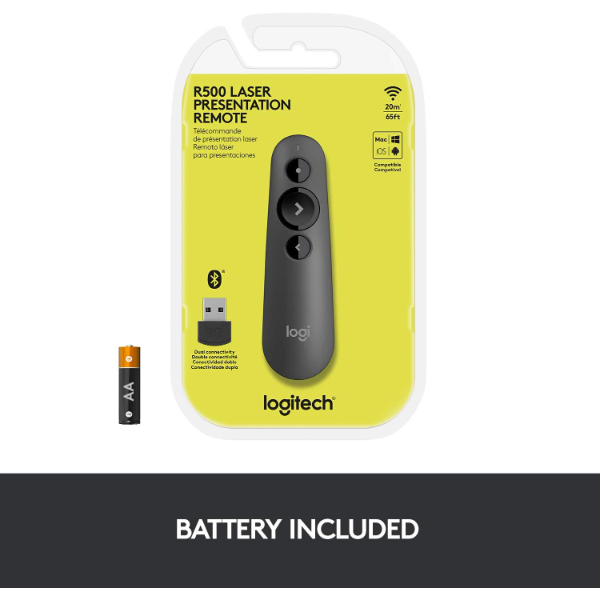 Logitech R500s Wireless Laser Presenter
