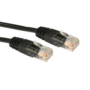 Cat5e Network Patch Cable 0.3m Black