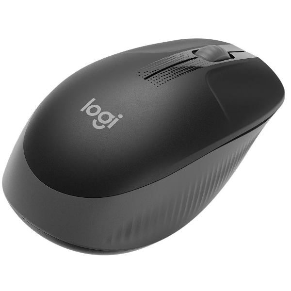 Logitech M190 Full-Size Wireless Optical Mouse Black