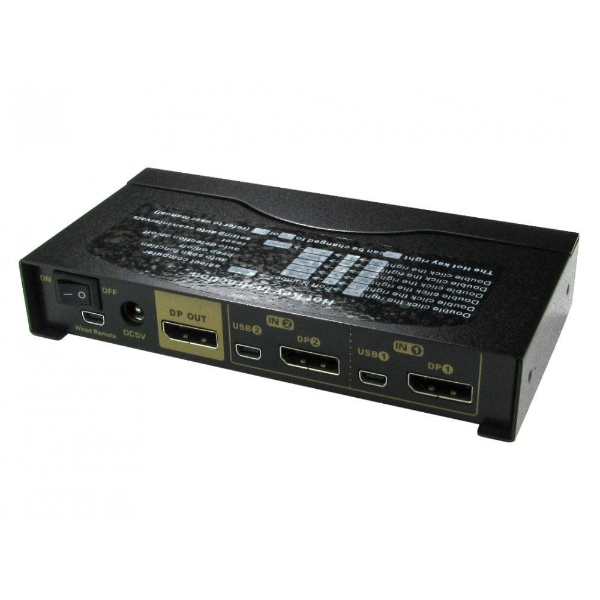 NEWlink 2 Port DisplayPort USB KVM Switch