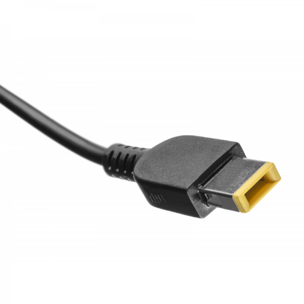 Green Cell Pro 45W Lenovo Laptop Power Supply (Rectangular Yellow Slim Tip)