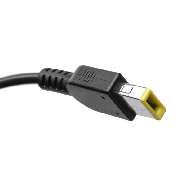 Green Cell Pro 65W Lenovo Laptop Power Supply (Rectangular Yellow Slim Tip)