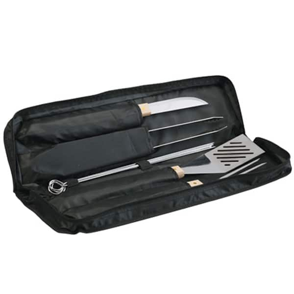 Campingaz 4 piece BBQ Utensils Kit with Case