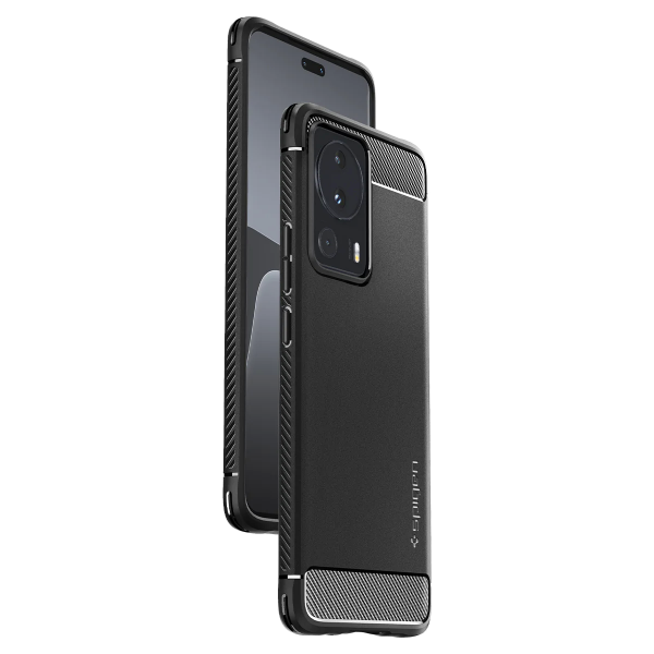 Spigen Black Rugged Armor Back Protective Case for Xiaomi 13 Lite