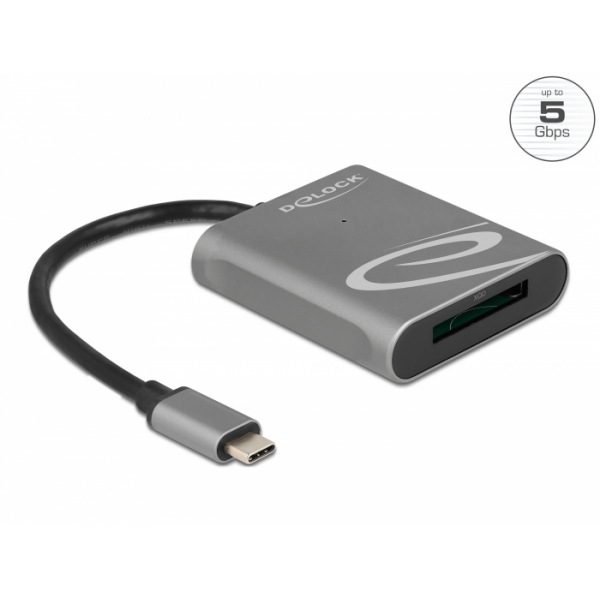 DeLock External USB-C XQD 2.0 Card Reader