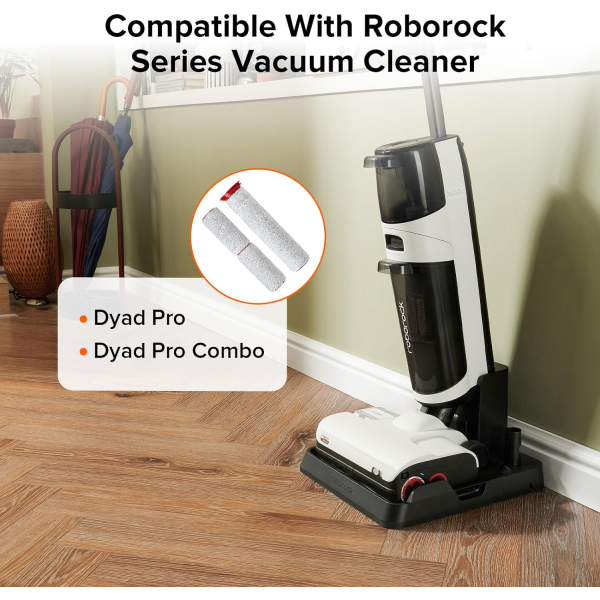 Original Roborock Rollers for Roborock Dyad (3 piece set)