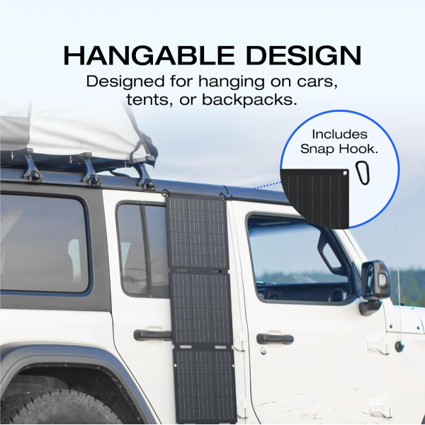 EcoFlow 60W Portable Solar Panel with Stand