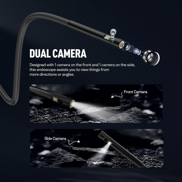 Ulefone uSmart E02 Dual Camera Endoscope with LEDs