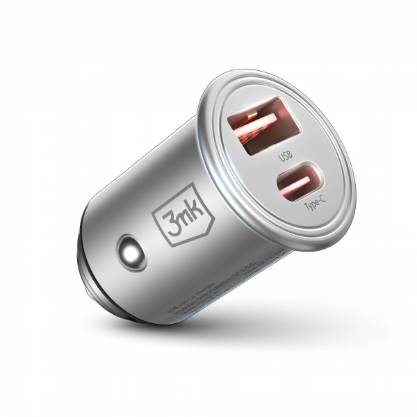 3mk 30W Hyper 2-Port USB Car Charger