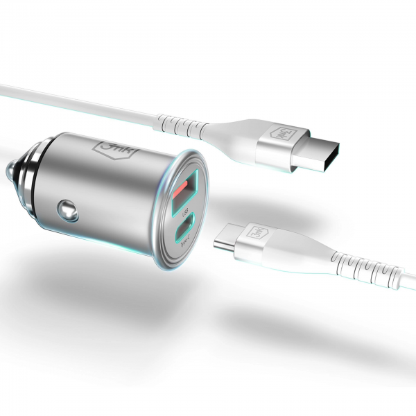 3mk 30W Hyper 2-Port USB Car Charger