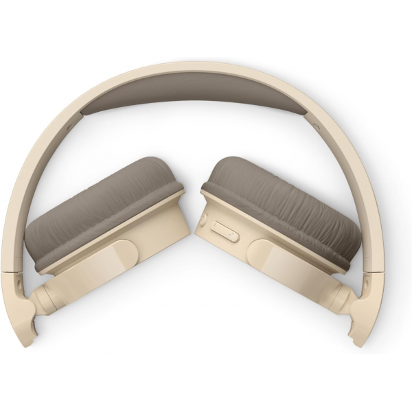 Philips Wireless On-Ear Headphones with Microphone - Beige