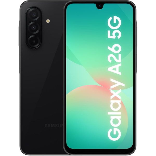 Samsung Galaxy A26 5G 256GB / 8GB Android Dual-Sim Smartphone - Black