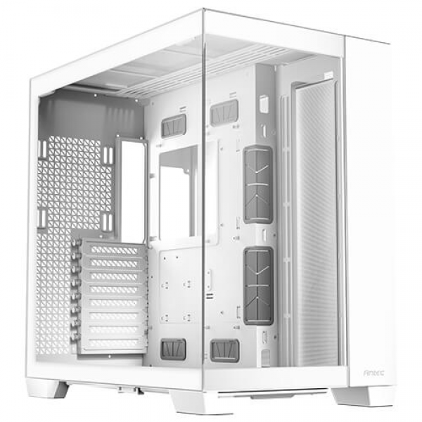 Antec C8 Dual Chamber Tempered Glass Mid-Tower Computer Gaming Case White
