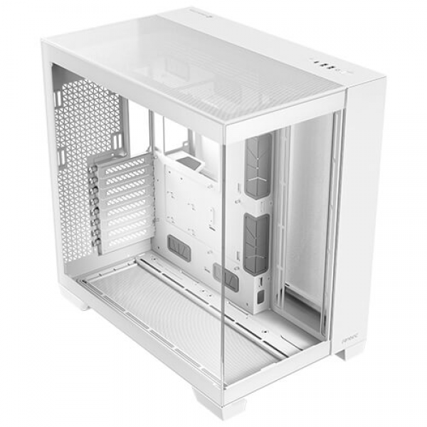 Antec C8 Dual Chamber Tempered Glass Mid-Tower Computer Gaming Case White