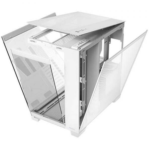 Antec C8 Dual Chamber Tempered Glass Mid-Tower Computer Gaming Case White