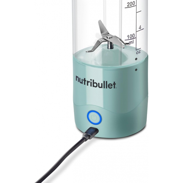 Nutribullet Portable Smoothie Maker USB-C 70W Light Blue