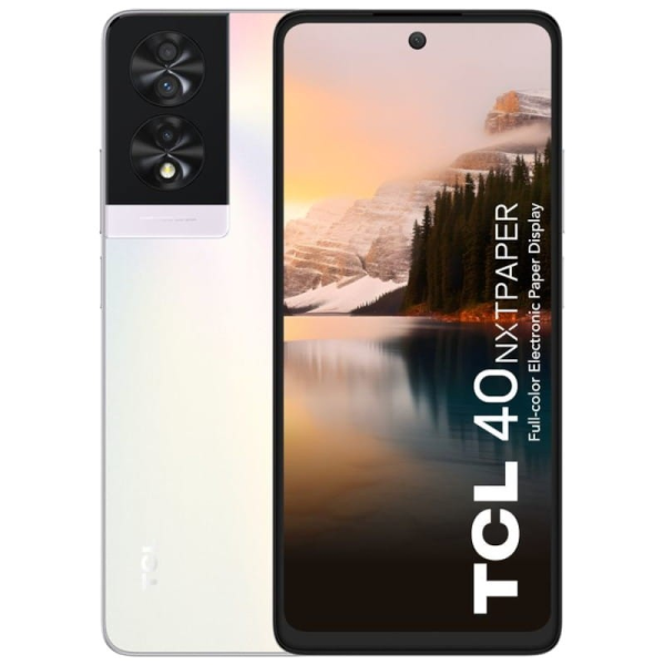 TCL 40 NXTPAPER 4G 256GB / 8GB Android Dual-Sim Smartphone - White