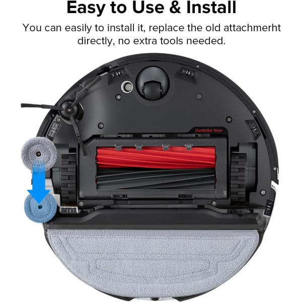 Roborock Edgewise Mop Cloth 2-pk (S8MV S8MU)
