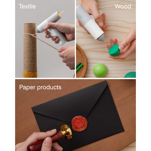 HOTO Hot Melt Glue Sticks (20pk) Multi-colour