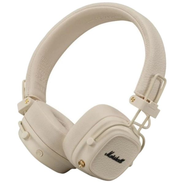 Marshall Major V Wireless On-Ear Headphones with Microphone - Cream