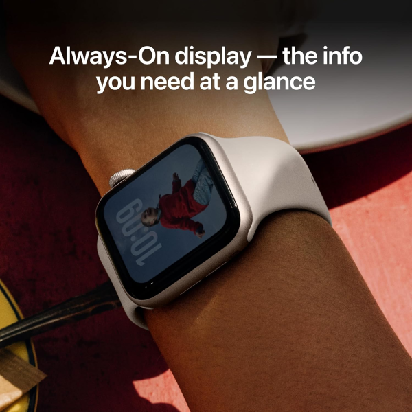 Apple Watch SE 3 GPS 40mm Starlight Aluminium with Starlight Sport Band - S/M