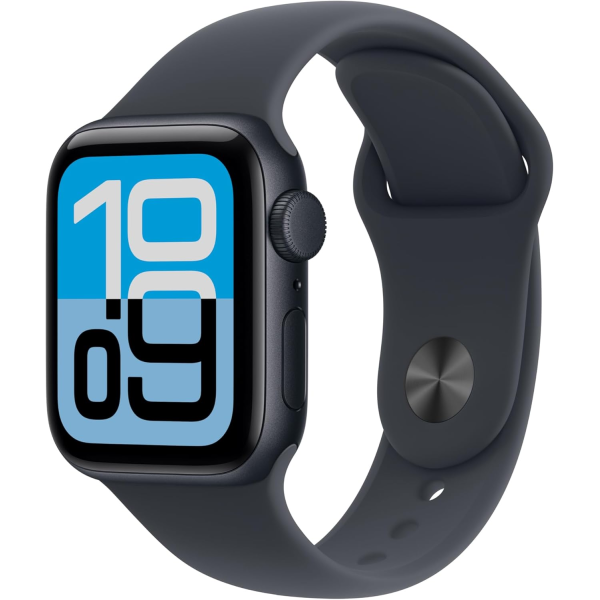 Apple Watch SE 3 GPS 40mm Midnight Aluminium with Midnight Sport Band - S/M