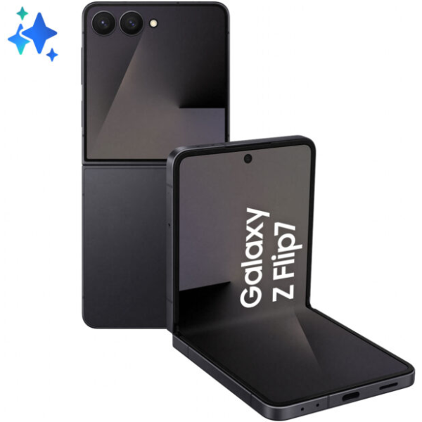 Samsung Galaxy Z Flip 7 5G 512GB / 12GB Dual-Sim Android Smartphone - Jet Black