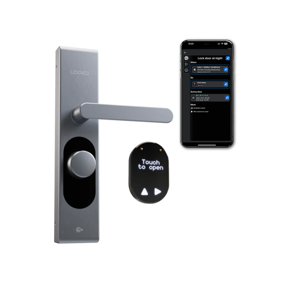 Shelly LOQED Touch Smart Lock Silver Edition
