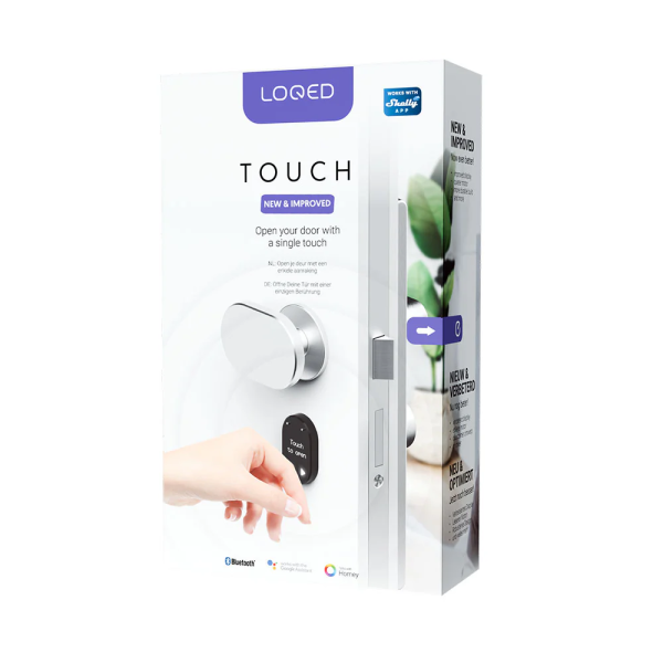 Shelly LOQED Touch Smart Lock Silver Edition